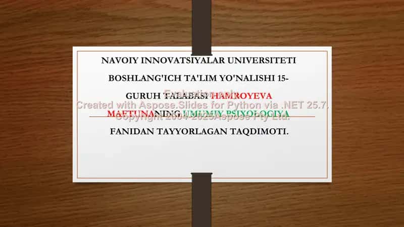 Kichik maktab yoshidagi bolaning maktabga moslashishi muammosi