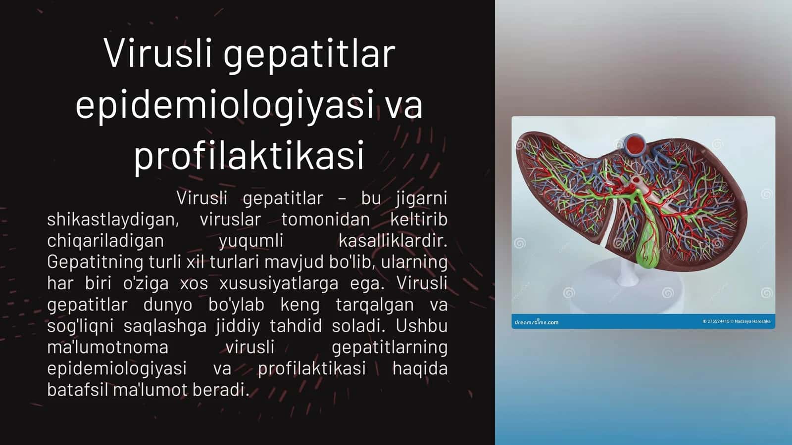 Virusli gepatitlar epidemiologiyasi va profilaktikasi