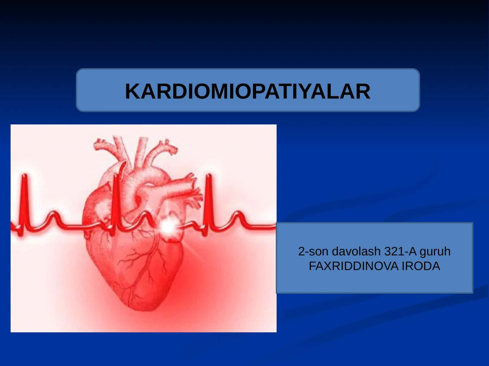 KARDIOMIOPATIYALAR