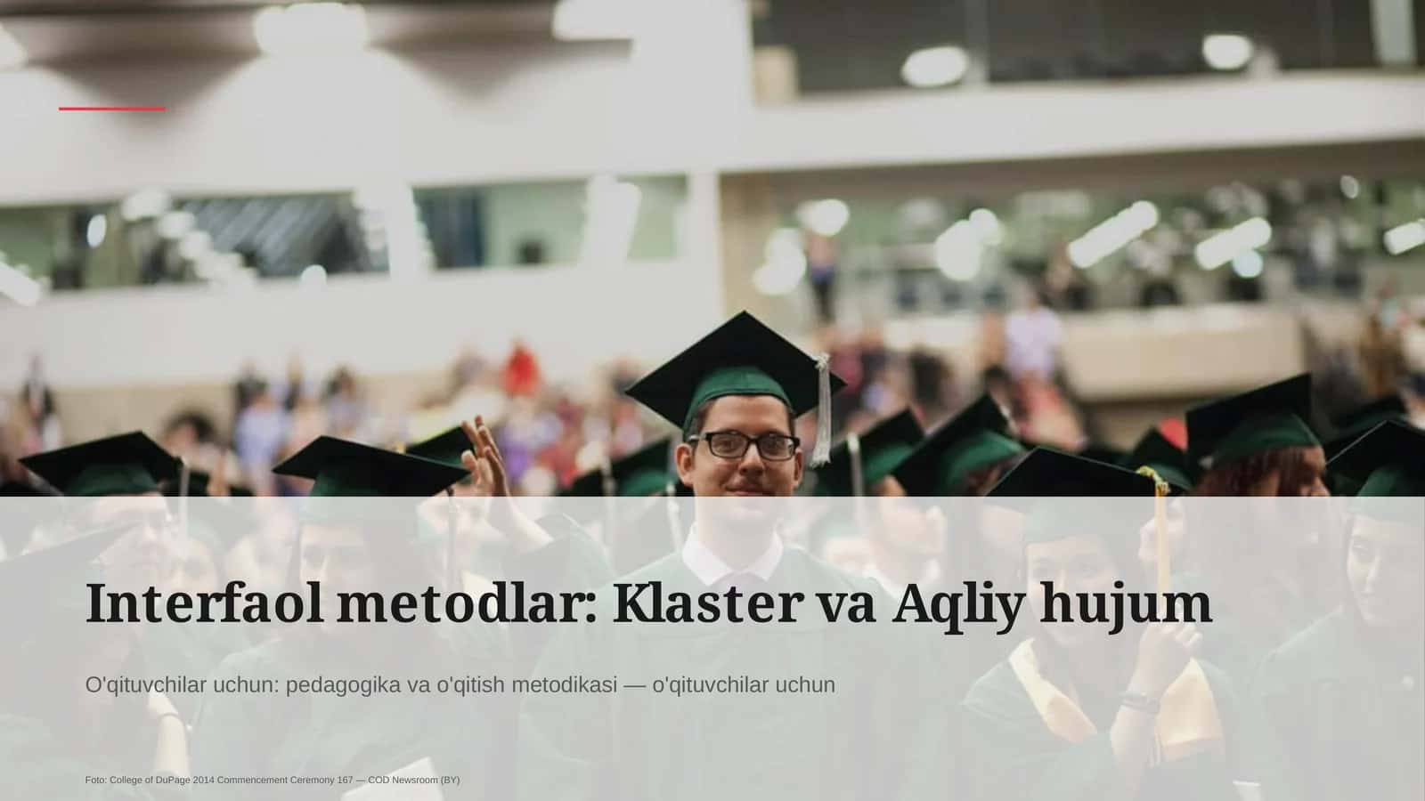 Interfaol metodlar: Klaster va Aqliy hujum