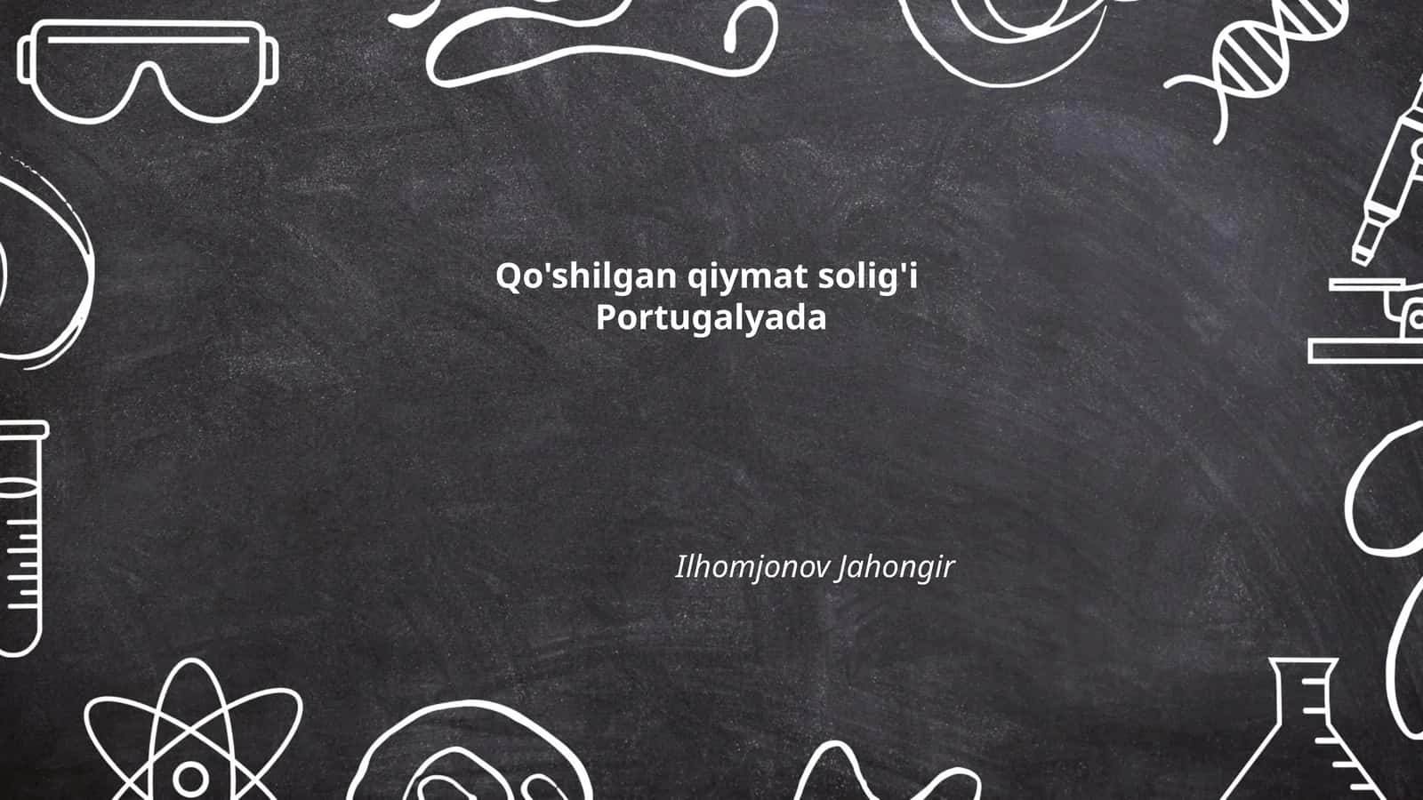 Qo'shilgan qiymat solig'i Portugalyada