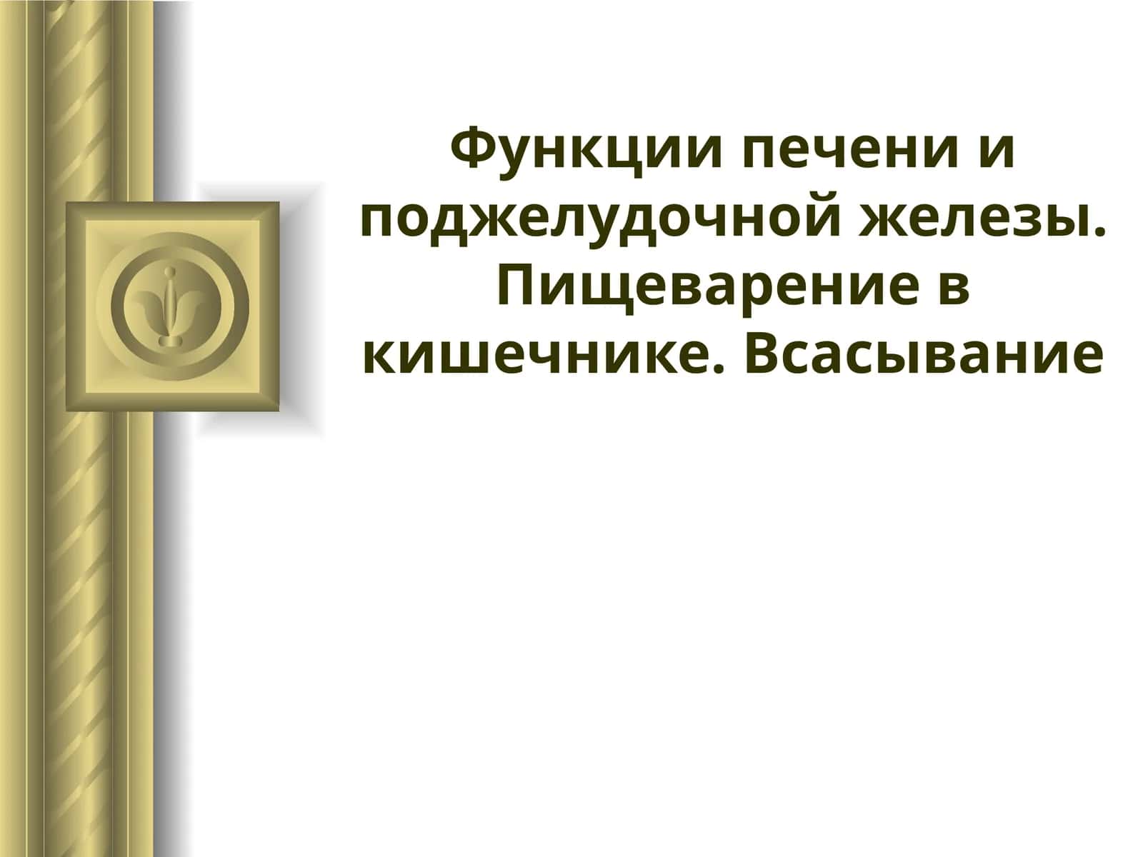 ТРИ ЗВЕНА ПИЩЕВАРЕНИЯ В ТОНКОЙ КИШКЕ
