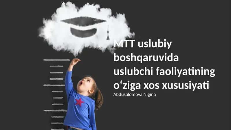 MTT metodologik boshqaruv