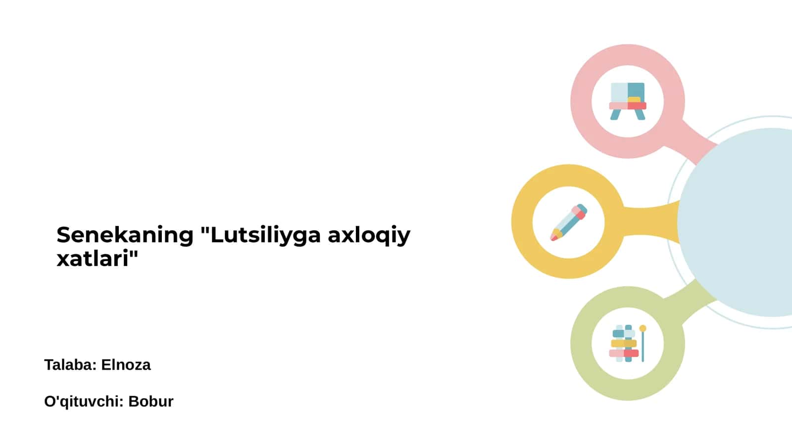 Senekaning "Lutsiliyga axloqiy xatlari"