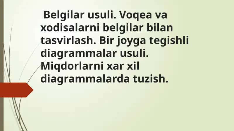 Belgilar usuli
