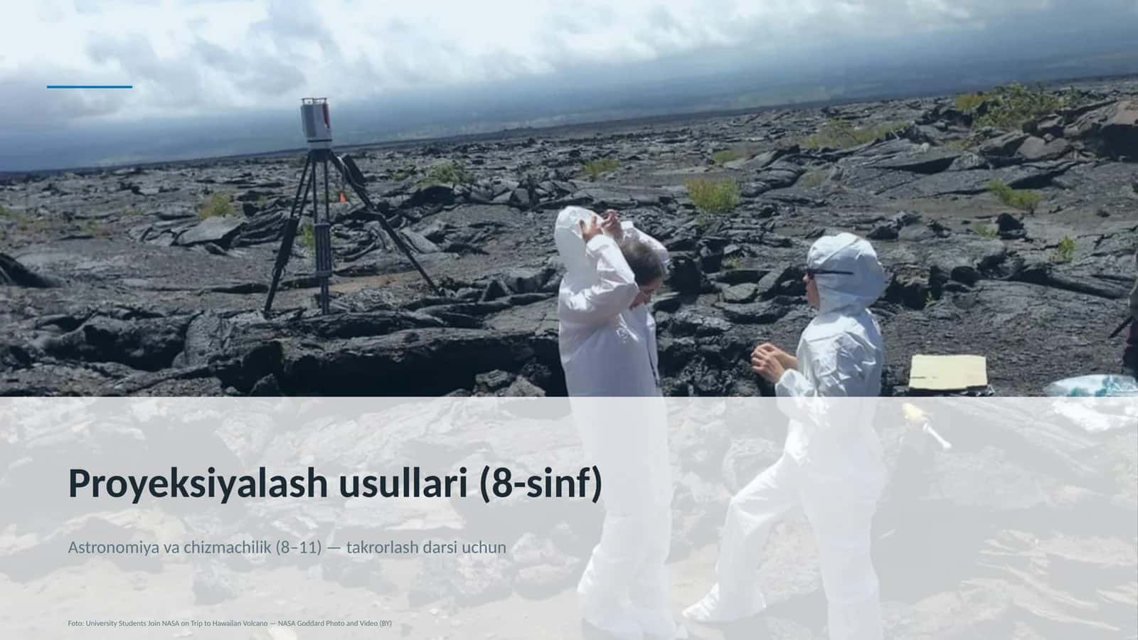Proyeksiyalash usullari (8-sinf)