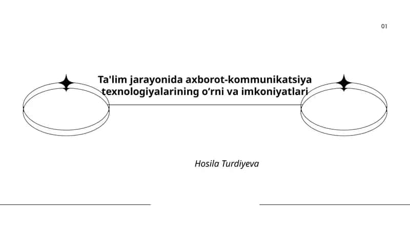 Ta'limda axborot-kommunikatsiya texnologiyalarining pedagogik roli