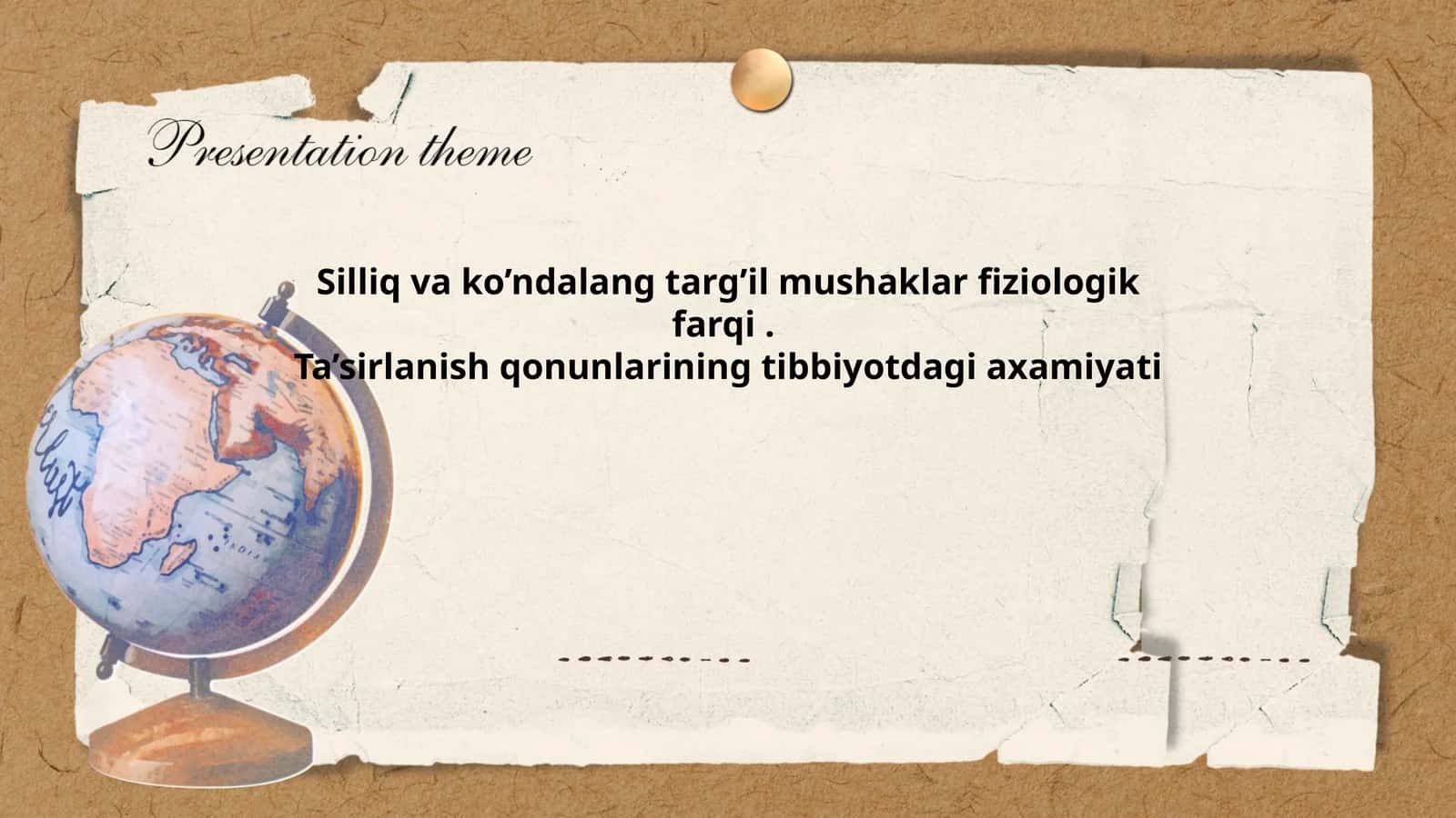 Silliq va ko’ndalang targ’il mushaklar fiziologik farqi