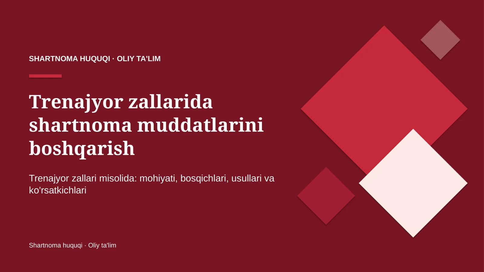 trenajyor zallarida shartnoma muddatlarini boshqarish 5641