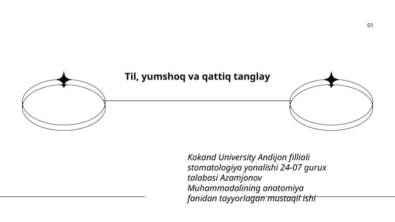 Anatomiya fanidan tayyorlagan mustaqil ish