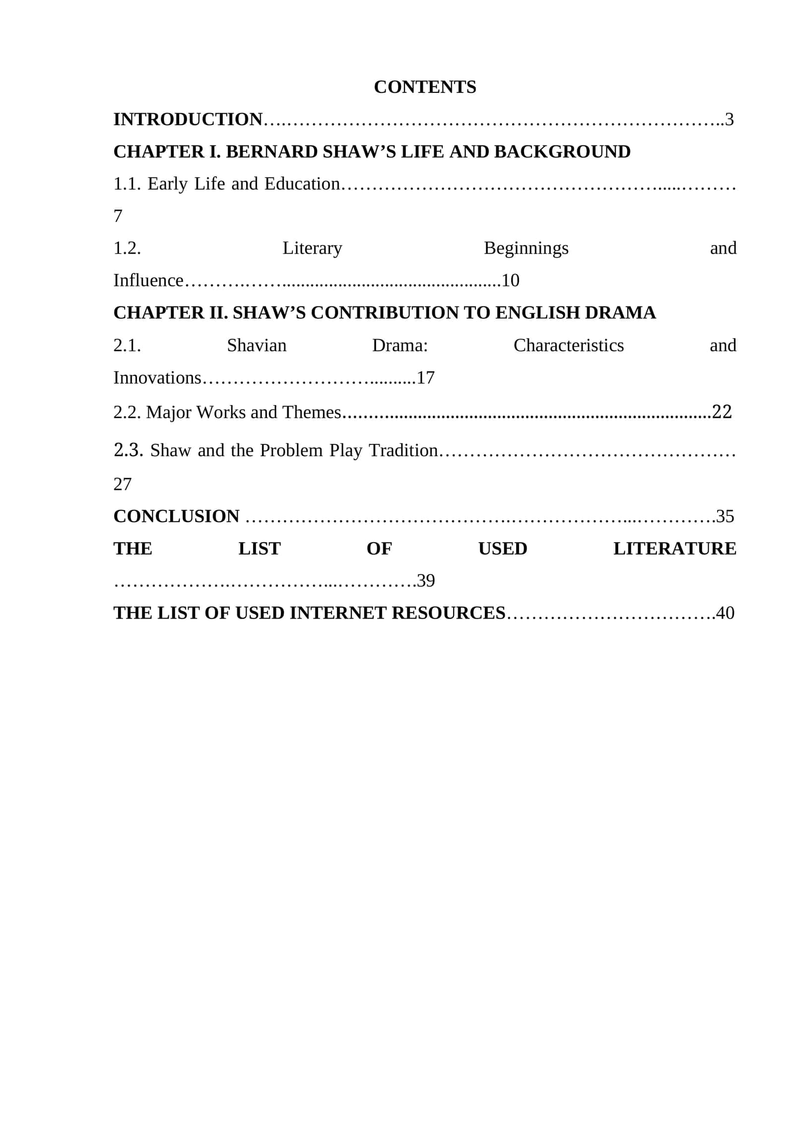 CHAPTER I. BERNARD SHAW’S LIFE AND BACKGROUND