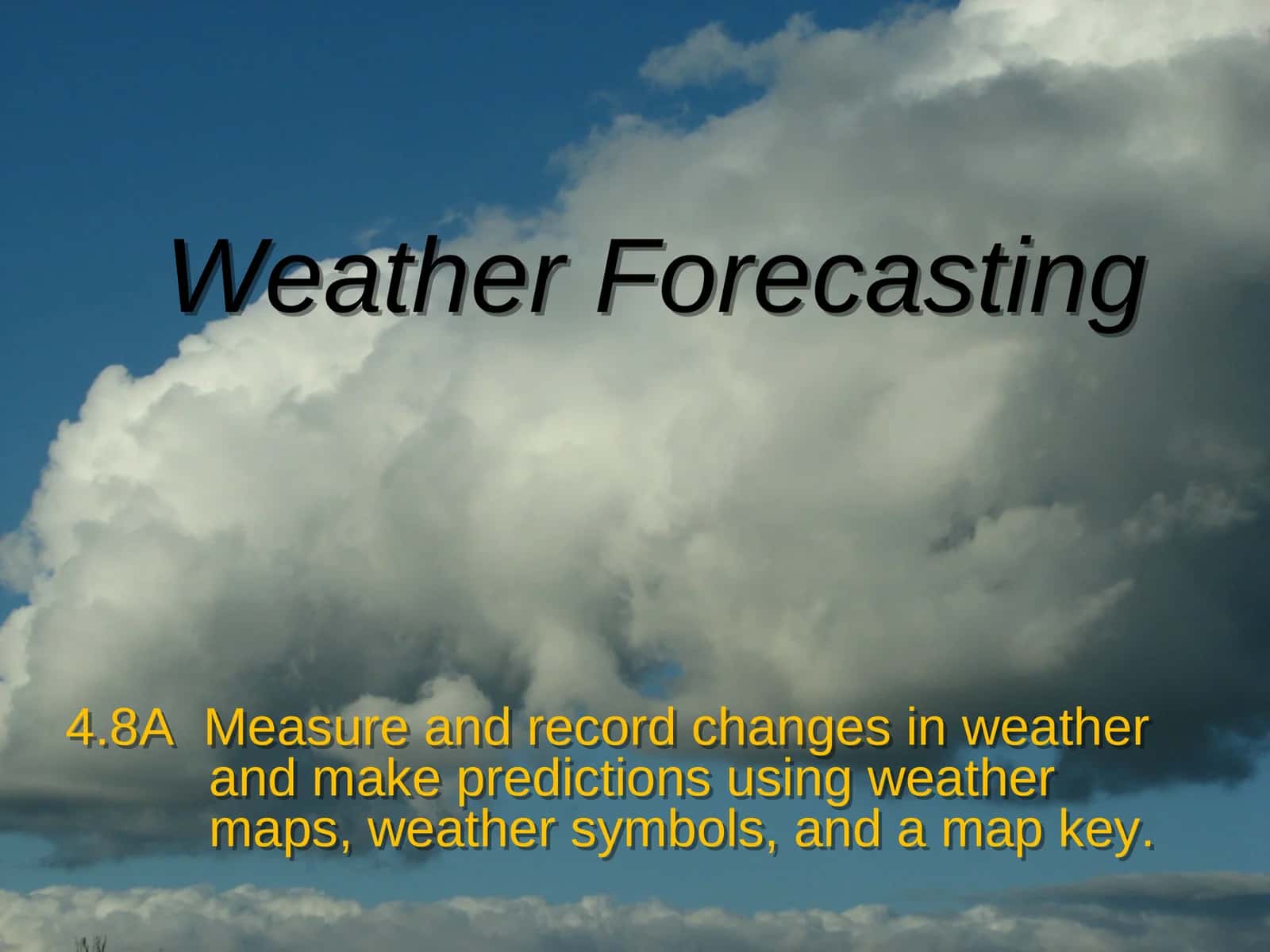 Weather Forecasting