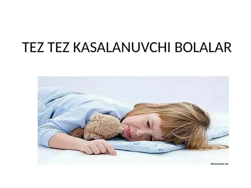 Tez Tez kasalanuvchi bolalar