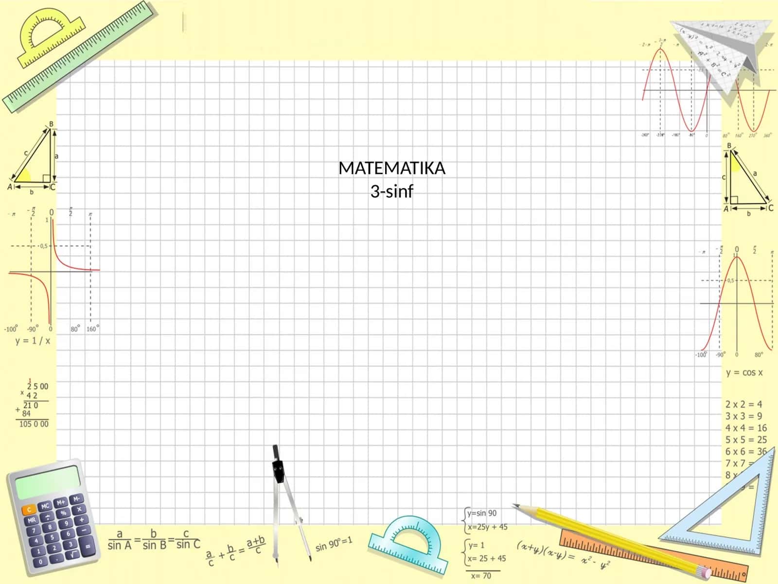Matematika 3-sinf