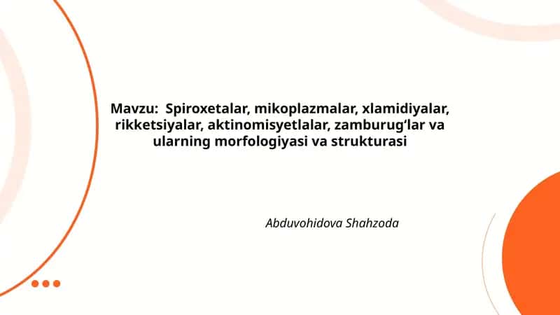 Spiroxetalar va Mikroorganizmlar