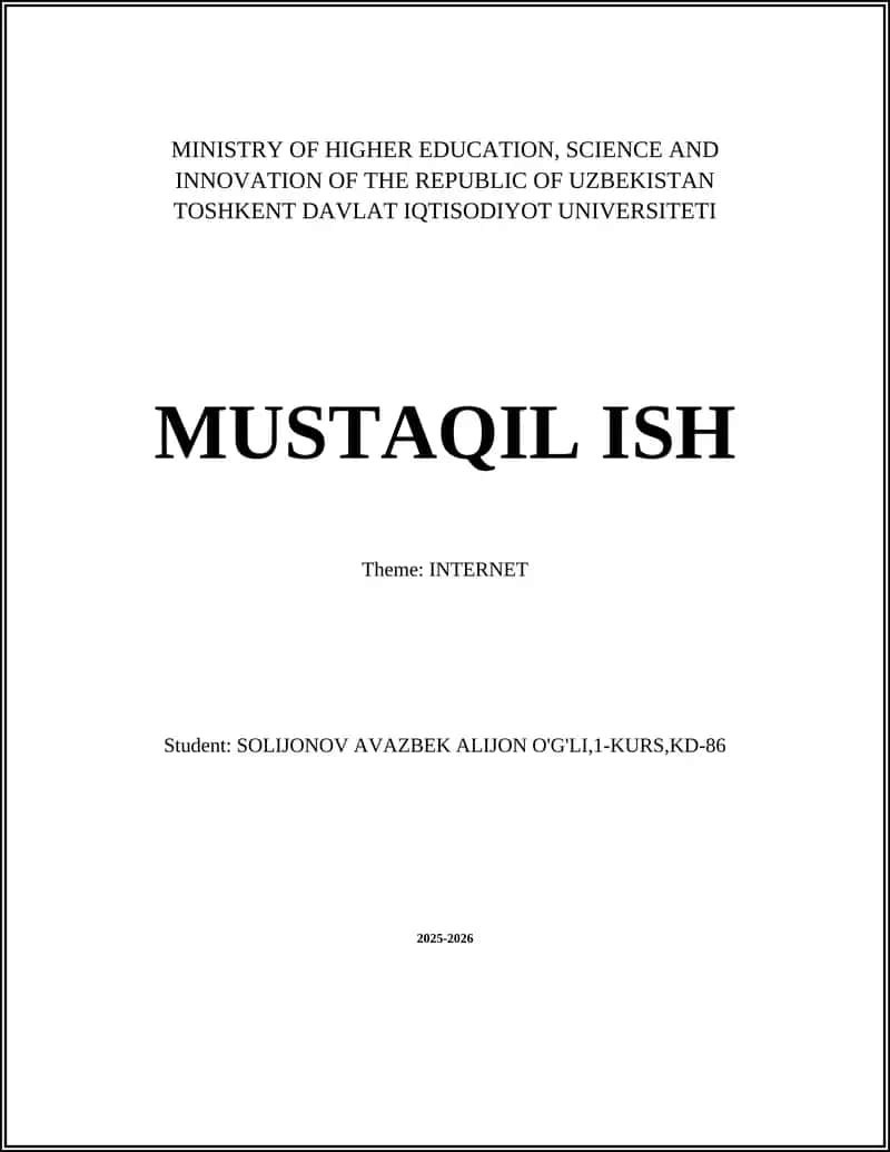 INTERNET