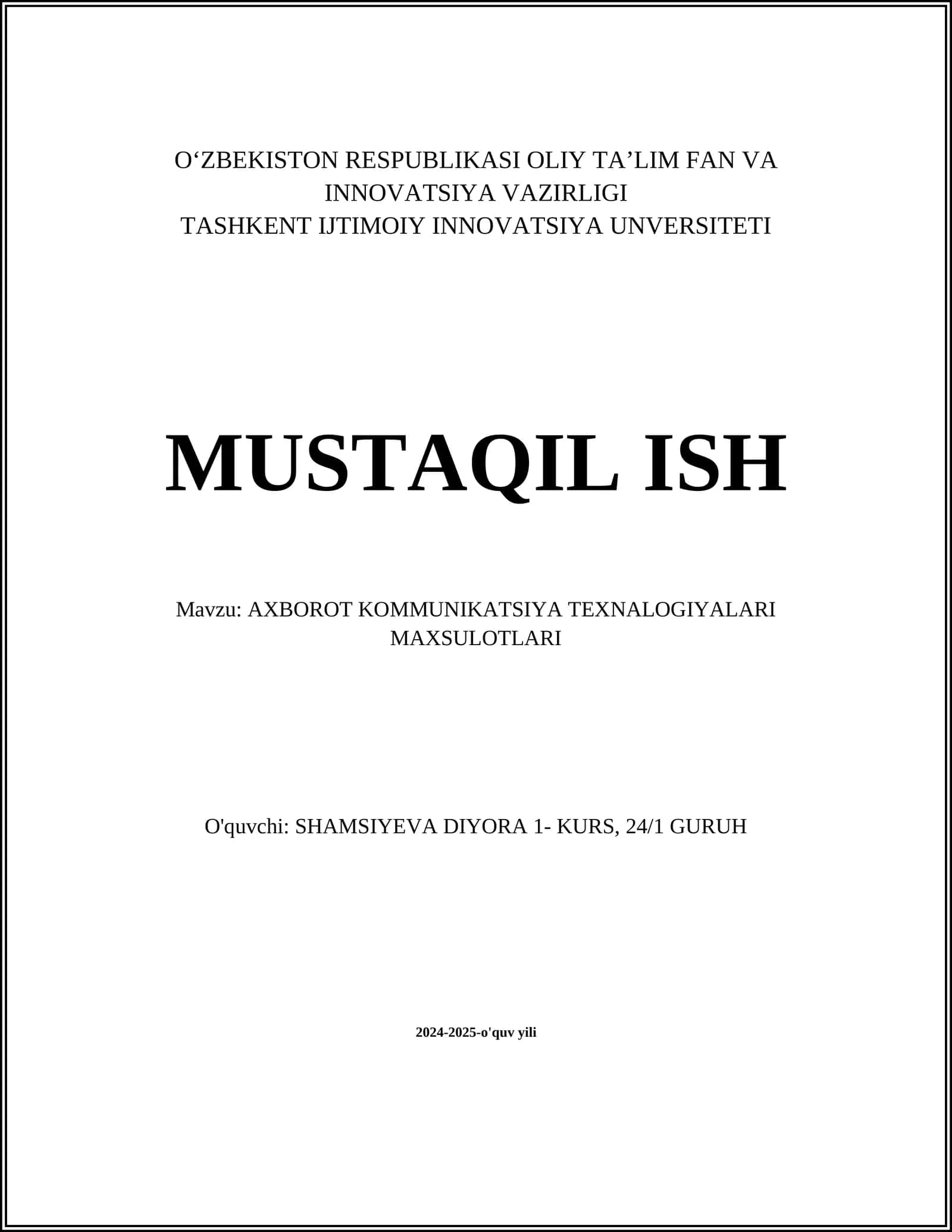 Bulutli hisoblash texnologiyalari