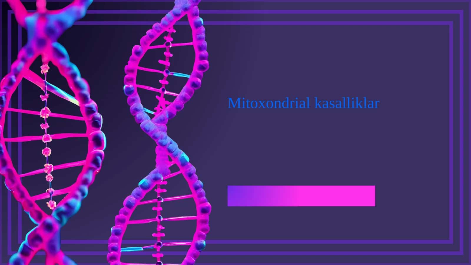 Mitoxondrial kasalliklar