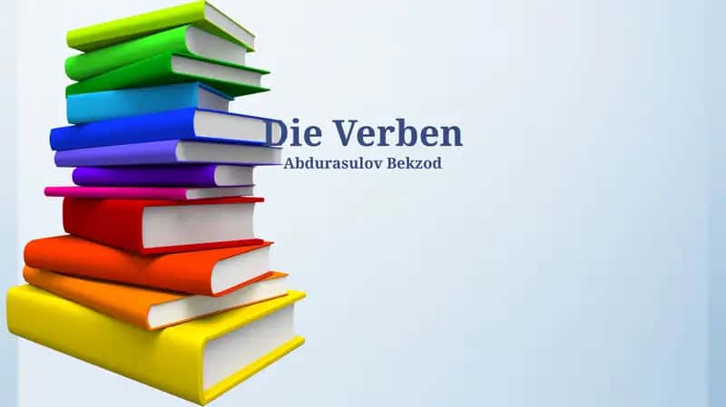 Die Verben