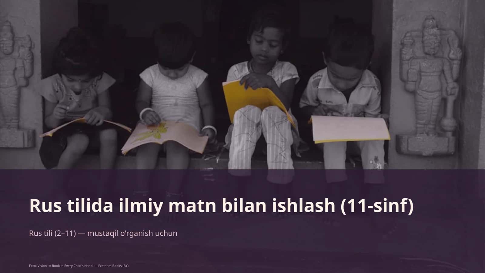 Rus tilida ilmiy matn bilan ishlash (11-sinf)