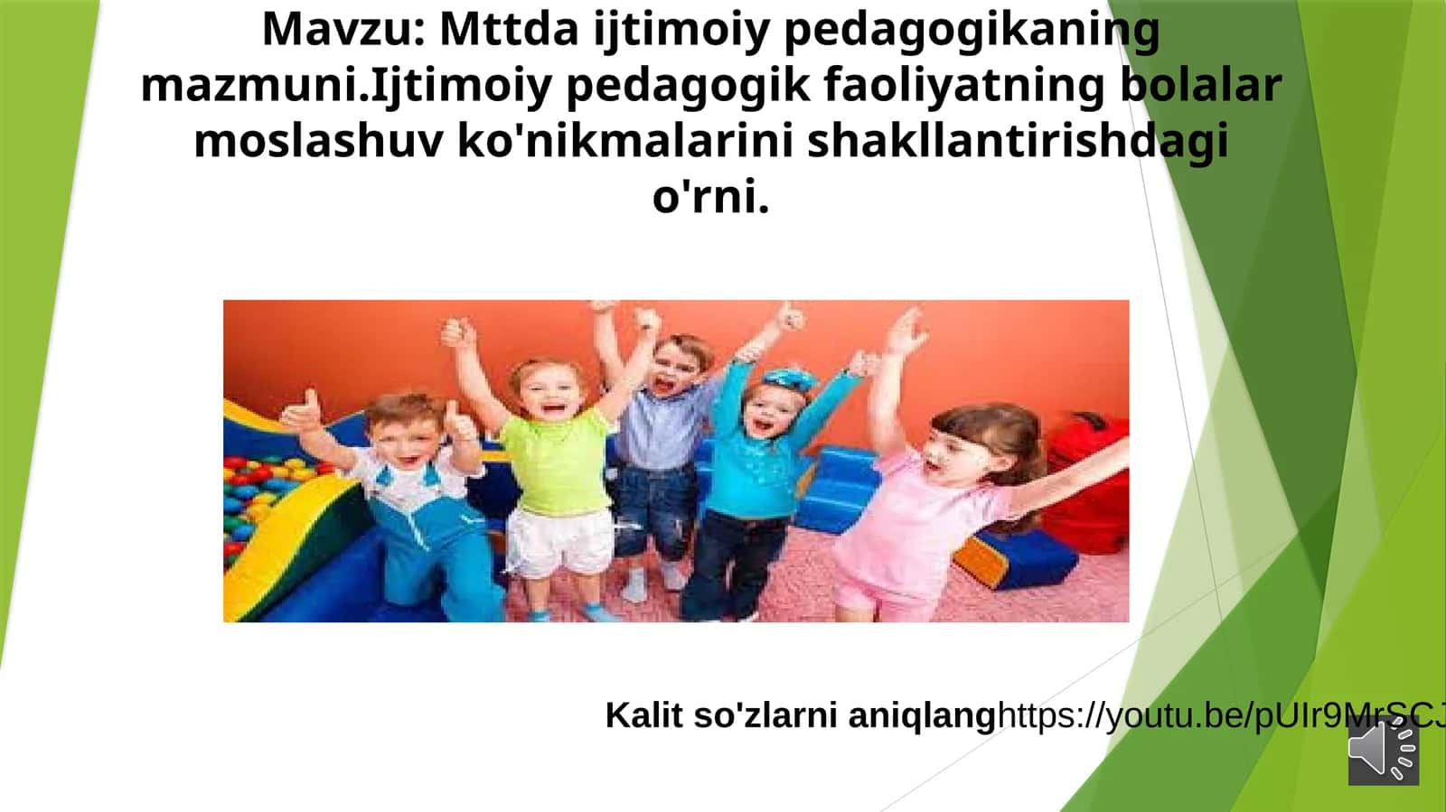 Mttda ijtimoiy pedagogikaning mazmuni 1