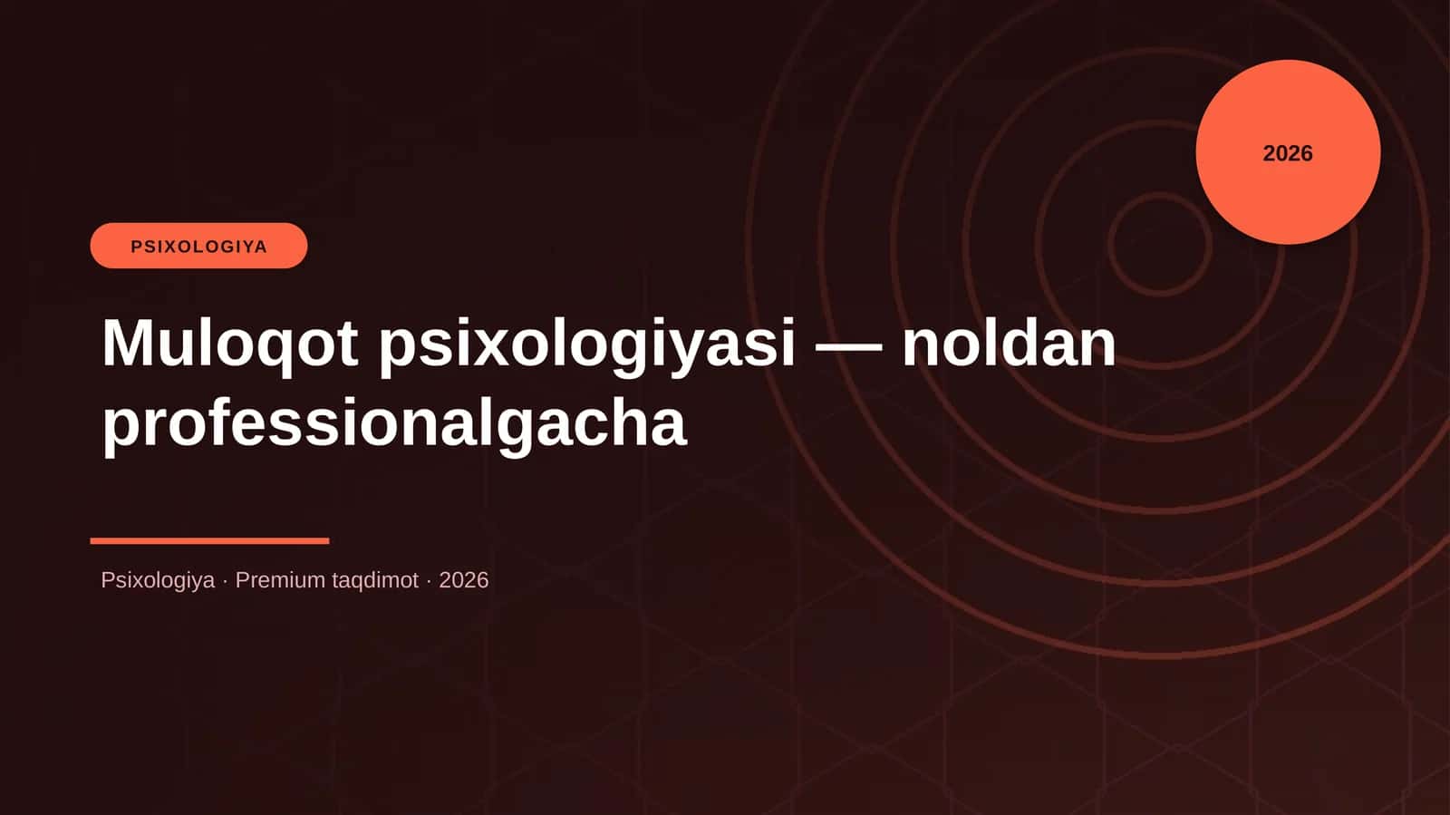 Muloqot psixologiyasi — noldan professionalgacha