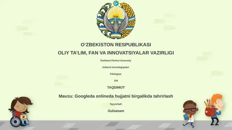 Google Docs-da hamkorlik: Umumiy nuqtai nazar va sozlash
