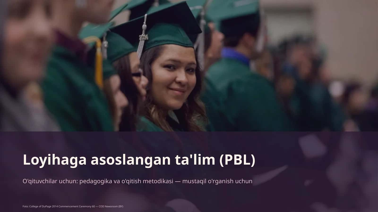 Loyihaga asoslangan ta'lim (PBL)