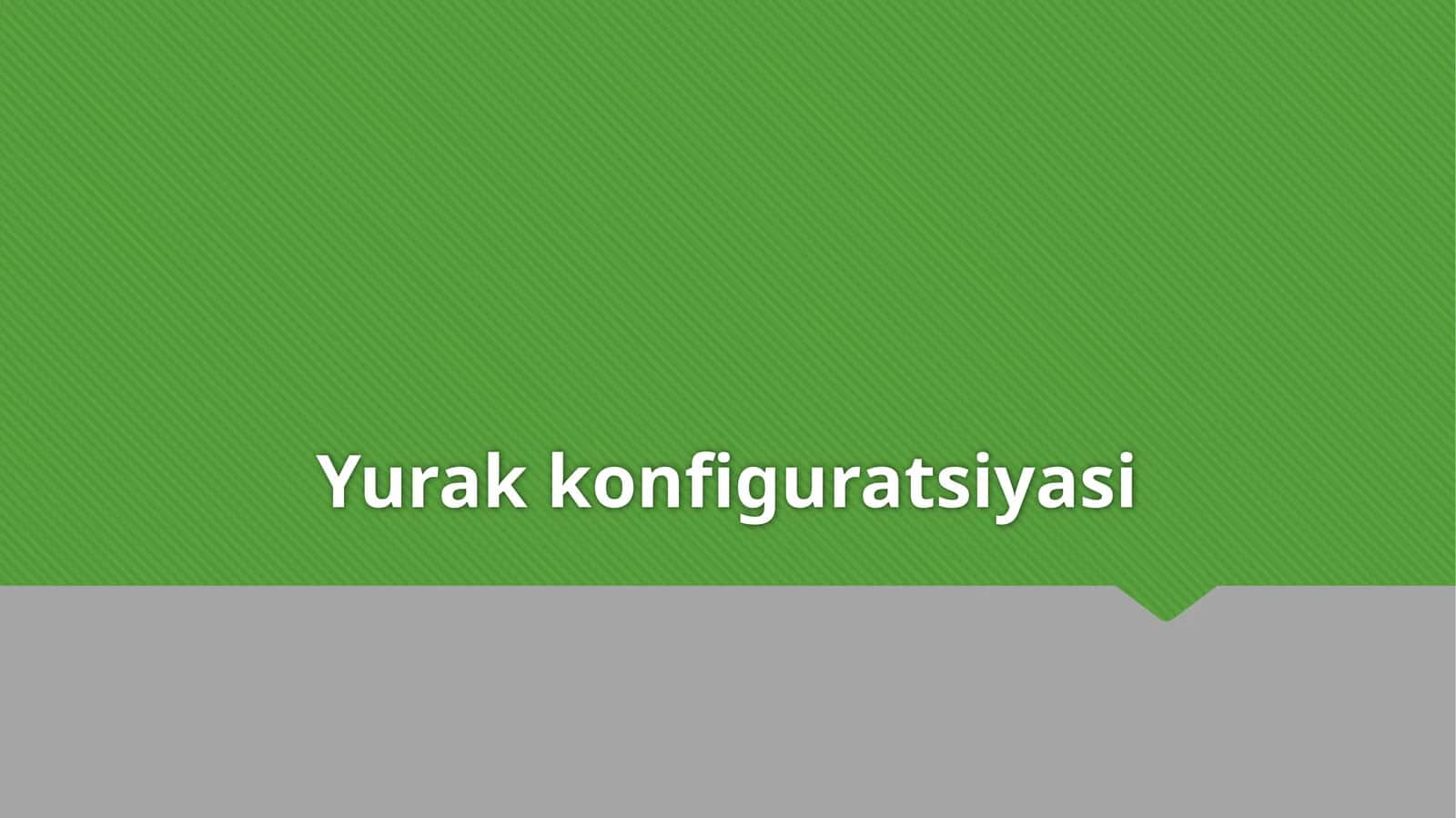 Yurak konfiguratsiyasi