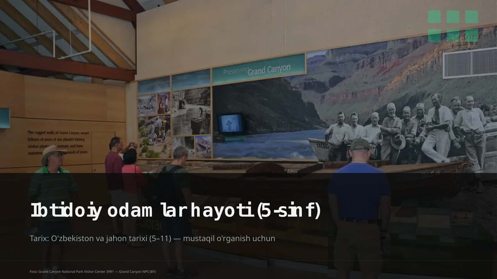 Ibtidoiy odamlar hayoti (5-sinf)
