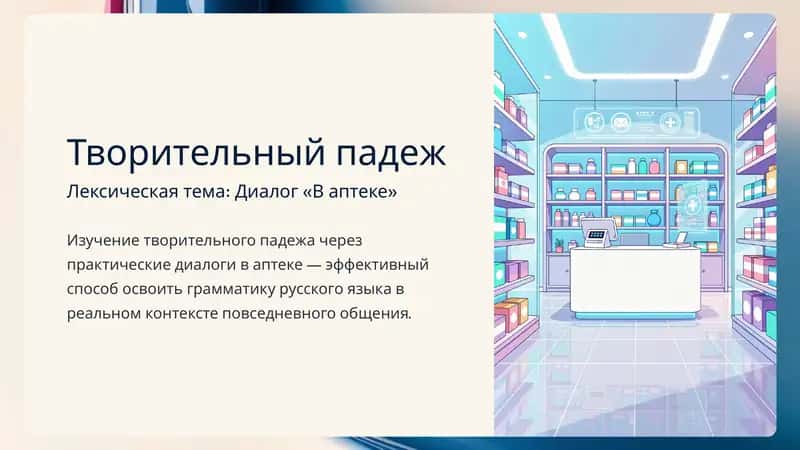 Творительный падеж