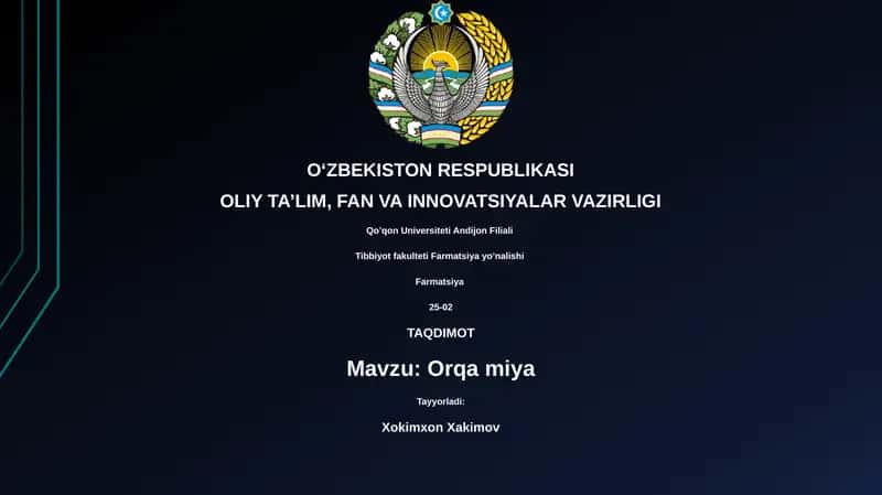 Orqa miya