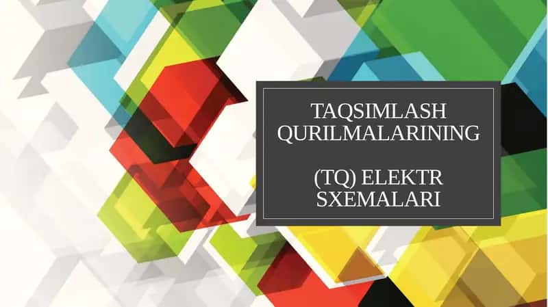 Taqsimlash qurilmalari