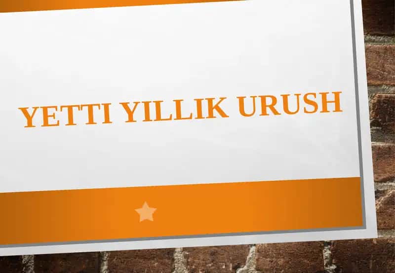 Yettiyillik urush