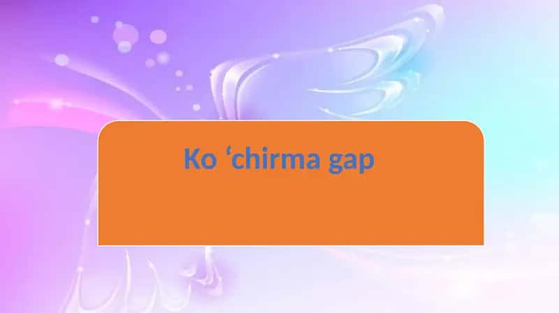 Ko‘chirmagap