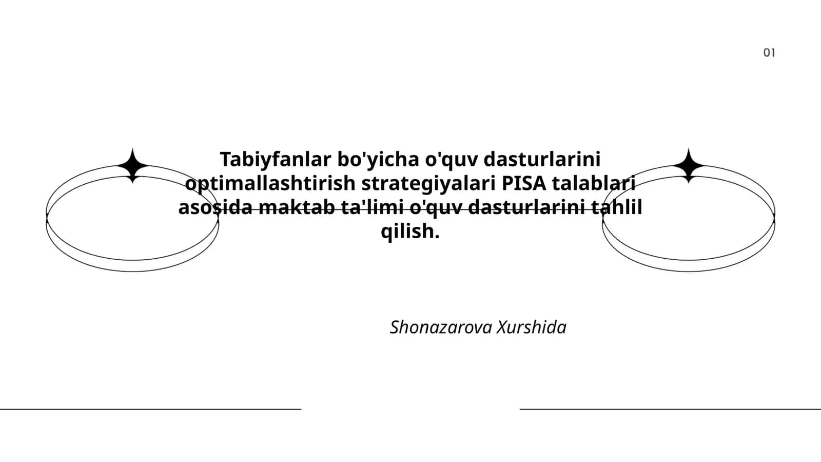 Tabiyfanlar bo'yicha o'quv dasturlarini optimallashtirish strategiyalari