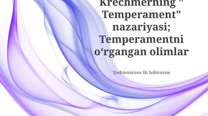 Temperament