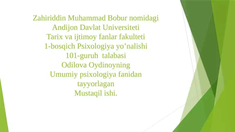 Xotirani pasayishidagi muammolar