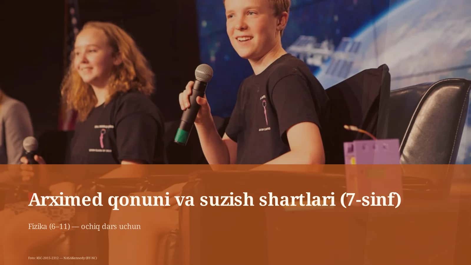 Arximed qonuni va suzish shartlari (7-sinf)