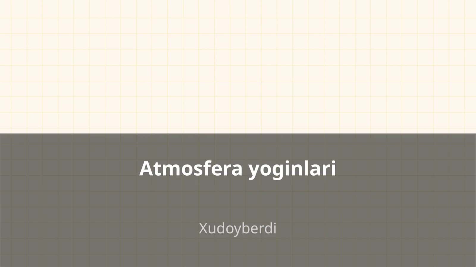 Atmosfera yoginlari