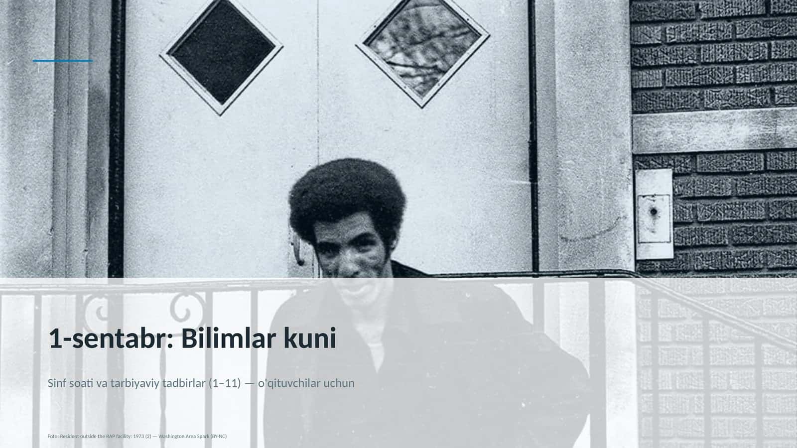 1-sentabr: Bilimlar kuni