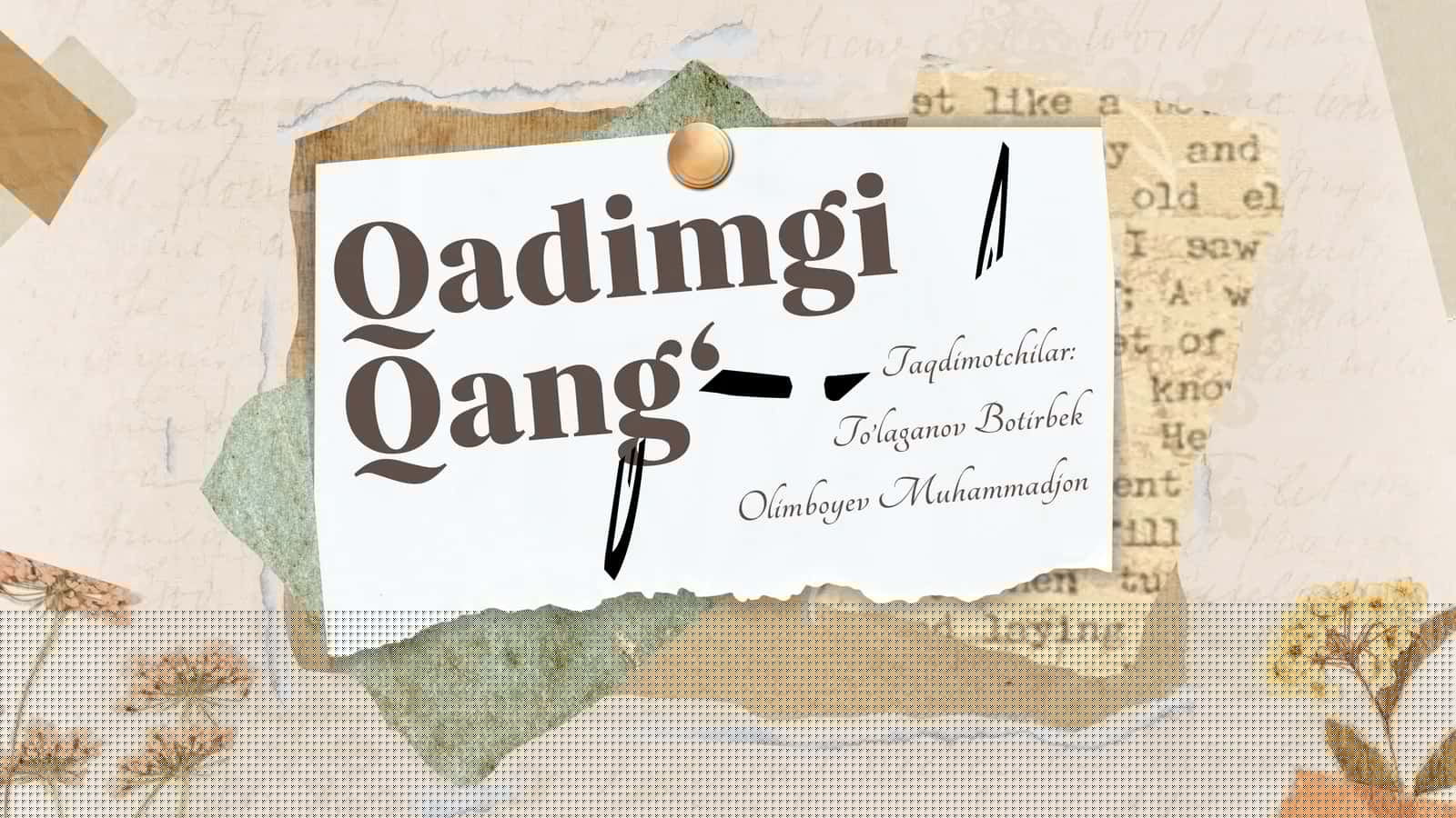 Qadimgi Qang'