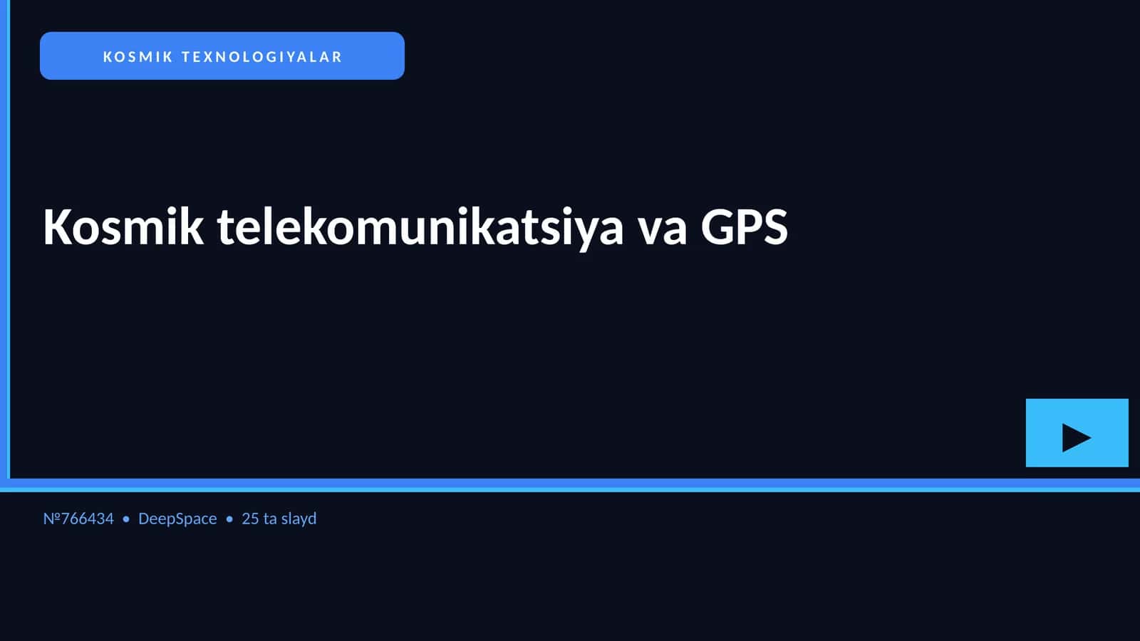 Kosmik texnologiyalar