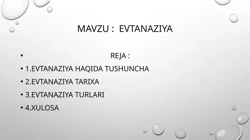 Evtanaziya