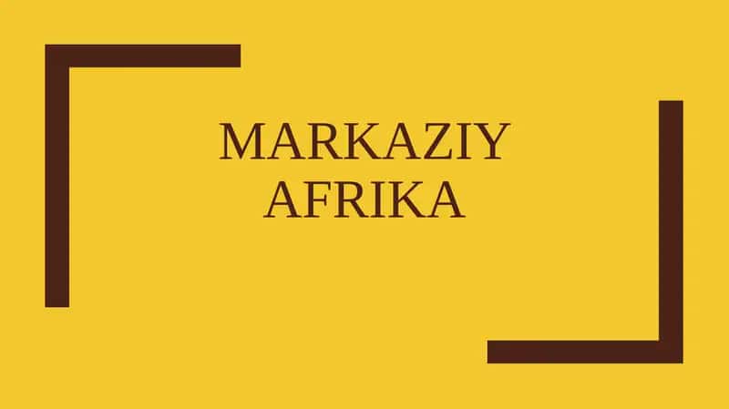 Markaziy Afrika