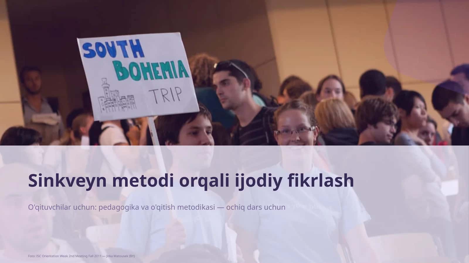 Sinkveyn metodi orqali ijodiy fikrlash
