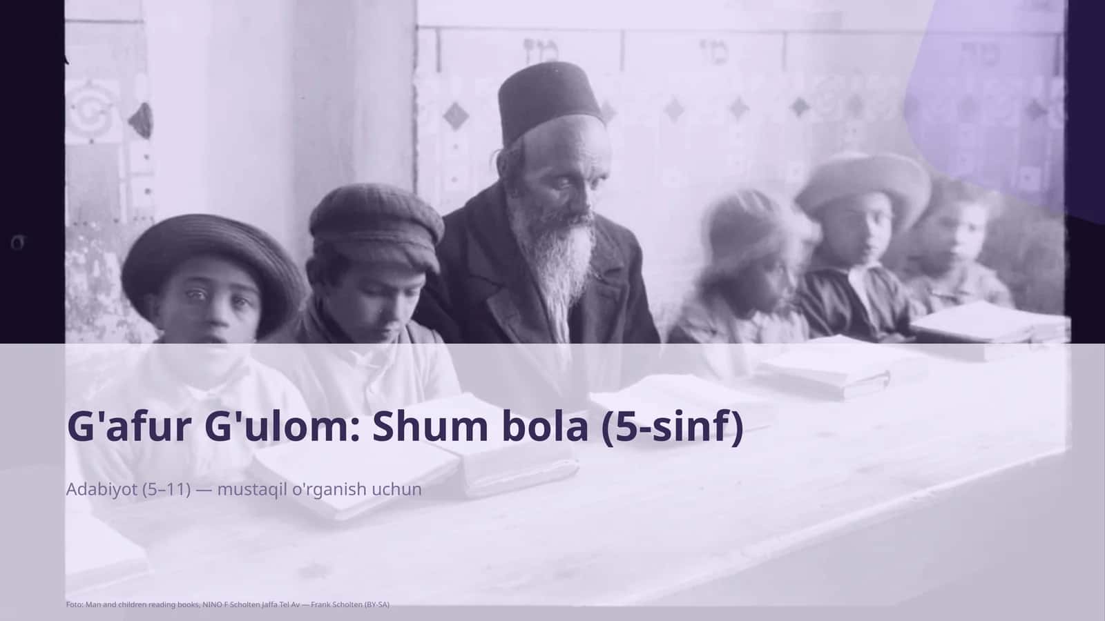Shum bola (5-sinf)