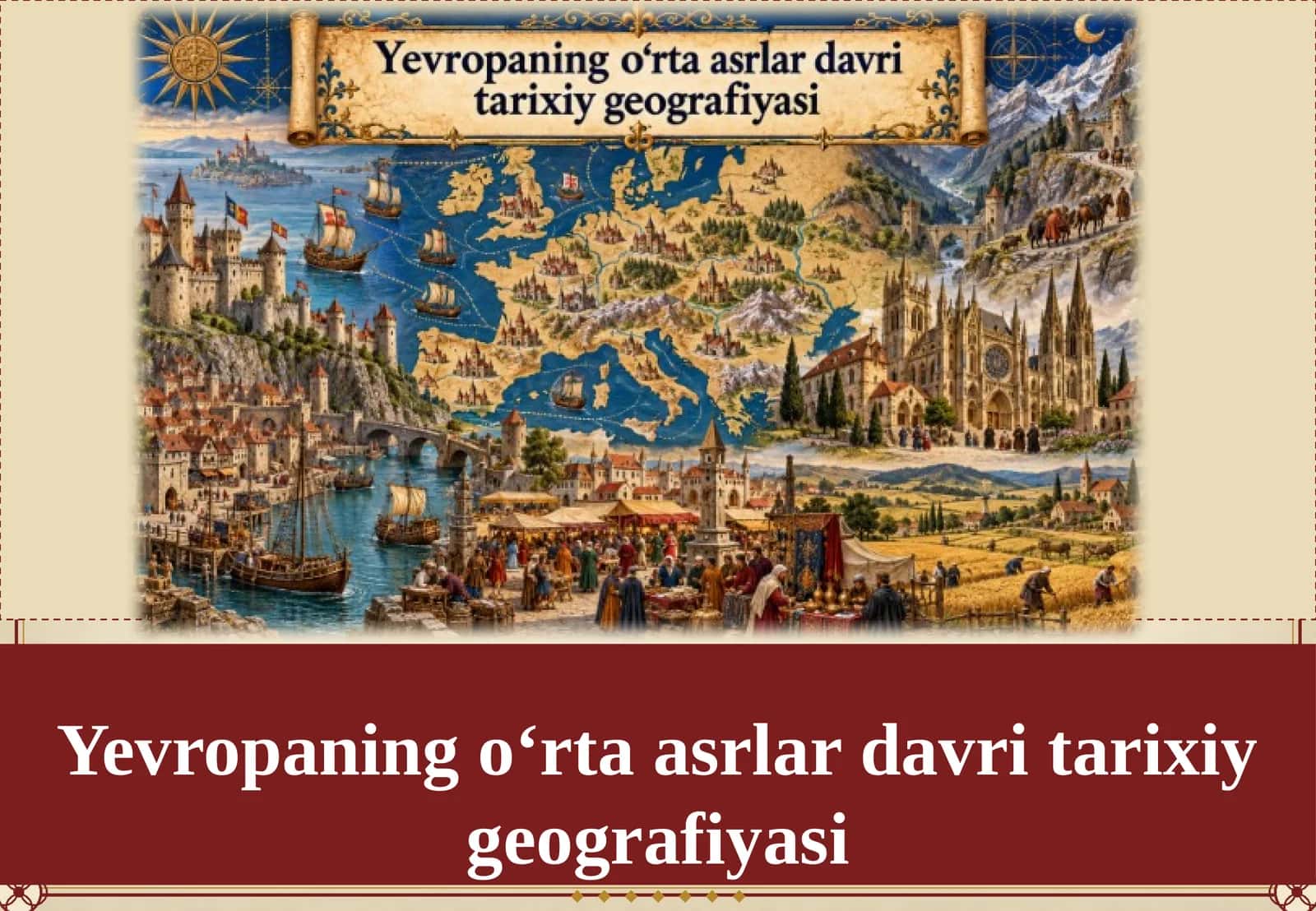 Yevropaning o‘rta asrlar davri tarixiy geografiyasi