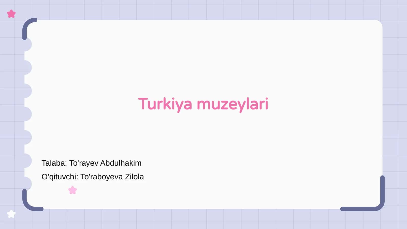 Turkiya muzeylari