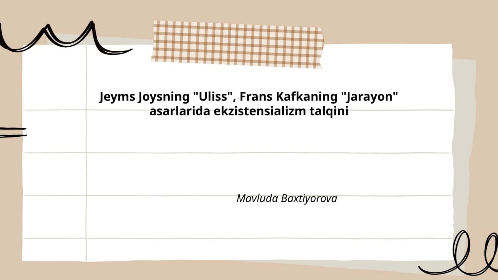 Ekzistensializm va insoniy tajriba